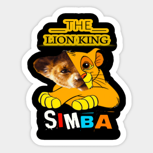 The lion king T-shirt Sticker